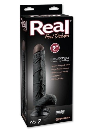 Wibrator-REAL FEEL DELUXE 7 BLACK